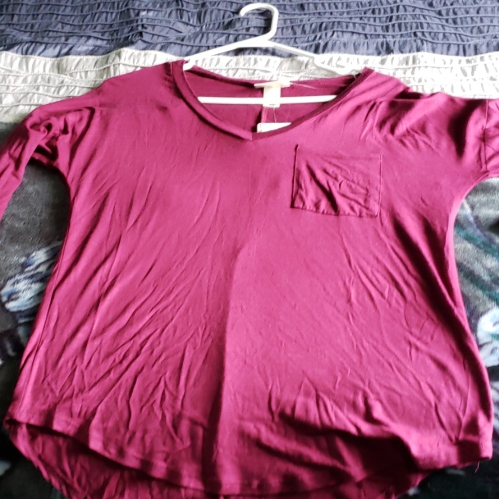 V neck  blouse